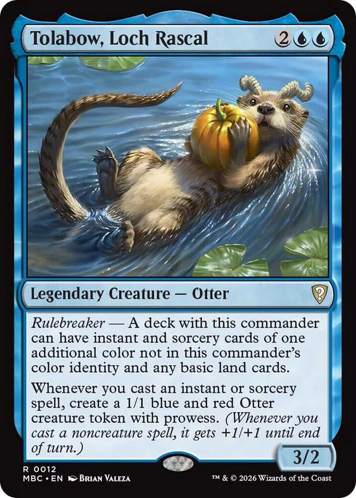 Tolabow, Loch Rascal (12) [Mystery Booster Commander Edition]