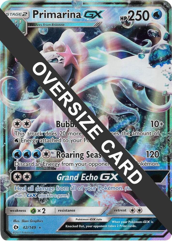 Primarina GX (42/149) [Jumbo Cards]