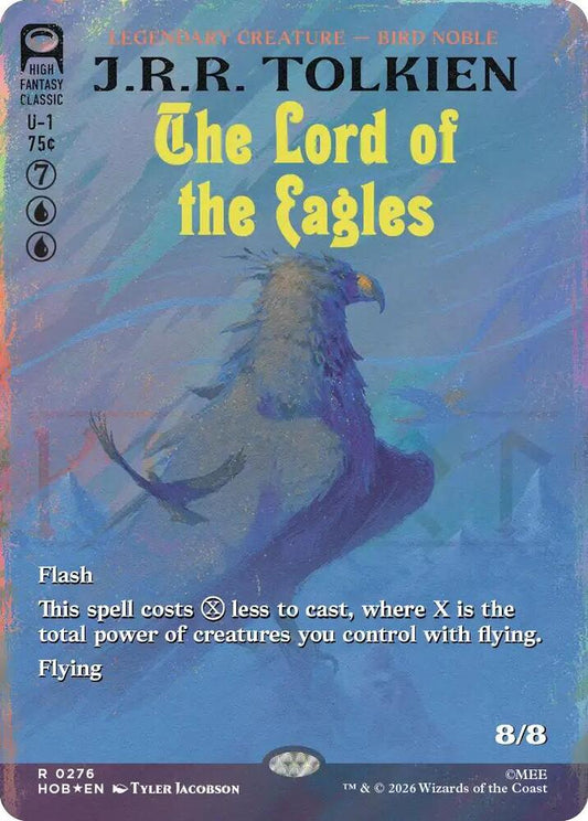 The Lord of the Eagles (Borderless) (Surge Foil) (276) [The Hobbit]