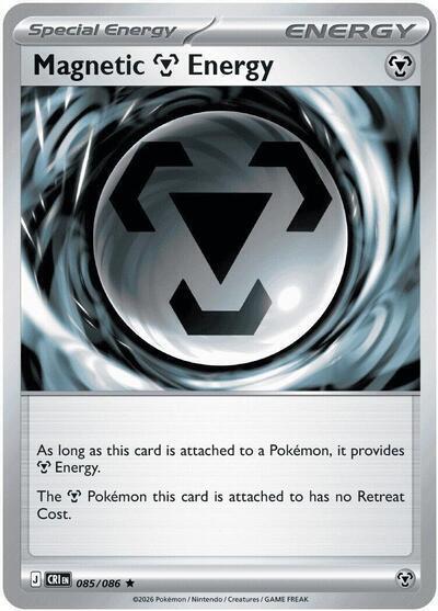 Magnetic Metal Energy - 085/086 (Non-Holo) (085/086) [Deck Exclusives]