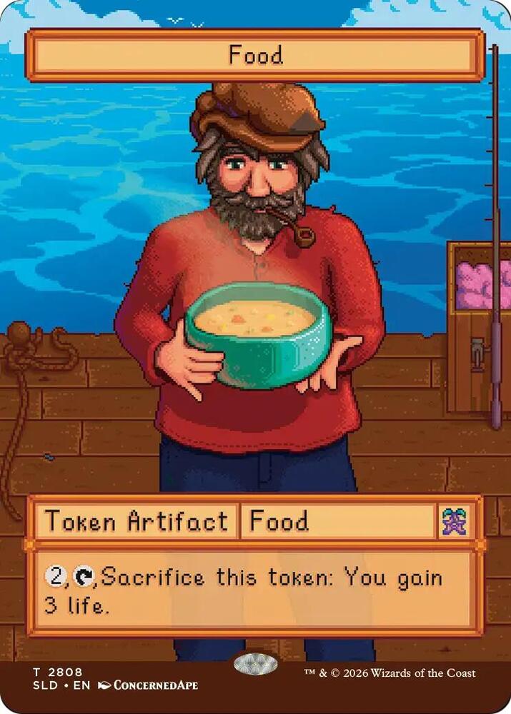 Food Token (2808) (2808) [Secret Lair Drop Series]