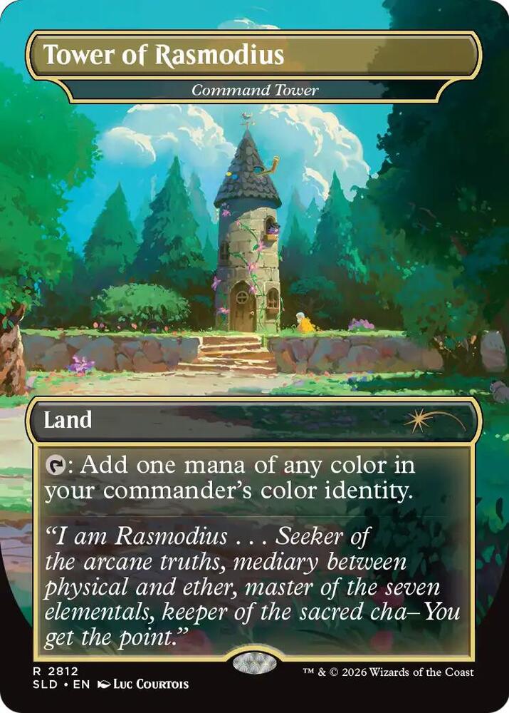 Tower of Rasmodius - Command Tower (2812) [Secret Lair Drop Series]