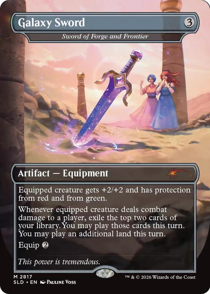 Galaxy Sword - Sword of Forge and Frontier (2817) [Secret Lair Drop Series]