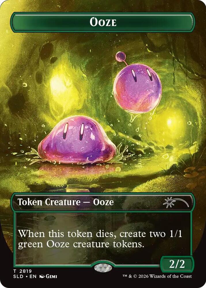 Ooze Token (2819) [Secret Lair Drop Series]