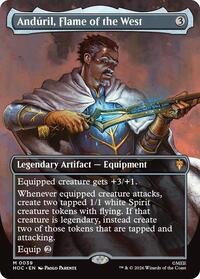 Anduril, Flame of the West (Borderless) (39) [The Hobbit: Eternal-Legal]