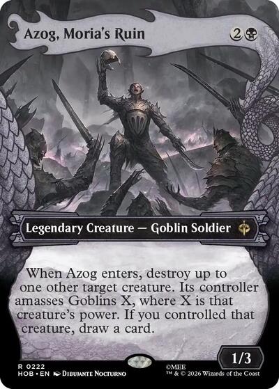 Azog, Moria's Ruin (Showcase) (222) [The Hobbit]