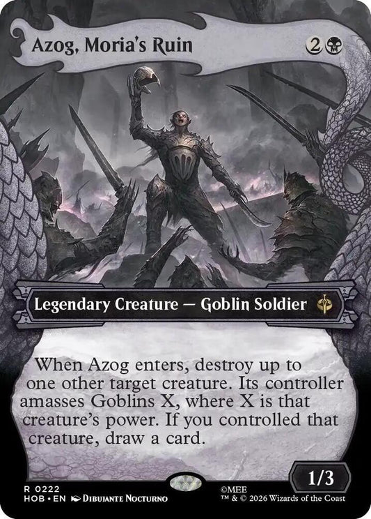 Azog, Moria's Ruin (Showcase) (222) [The Hobbit]