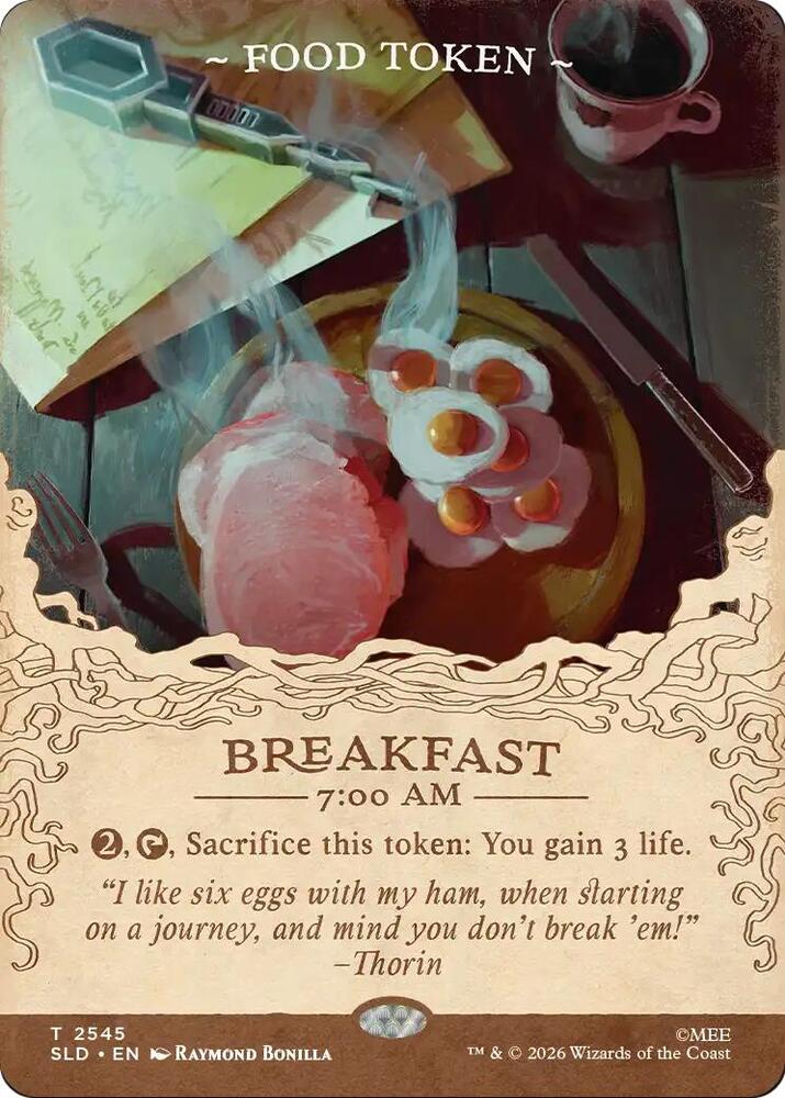 Food Token (2545) (2545) [Secret Lair Drop Series]