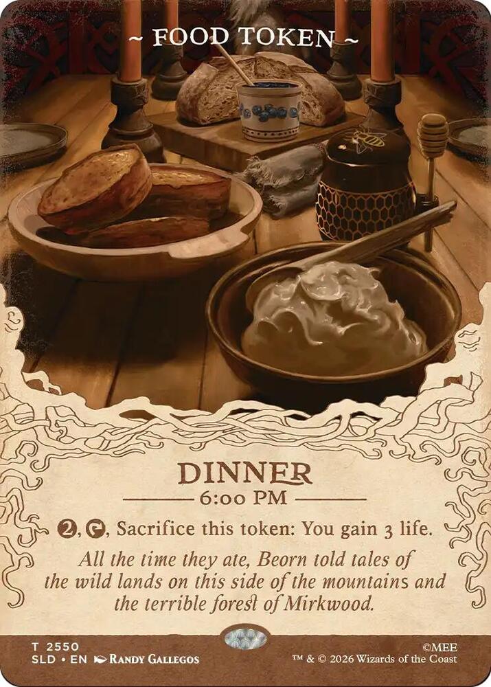 Food Token (2550) (2550) [Secret Lair Drop Series]