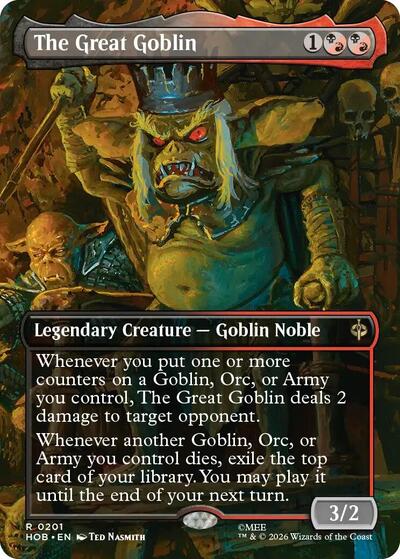 The Great Goblin (Borderless) (201) [The Hobbit]