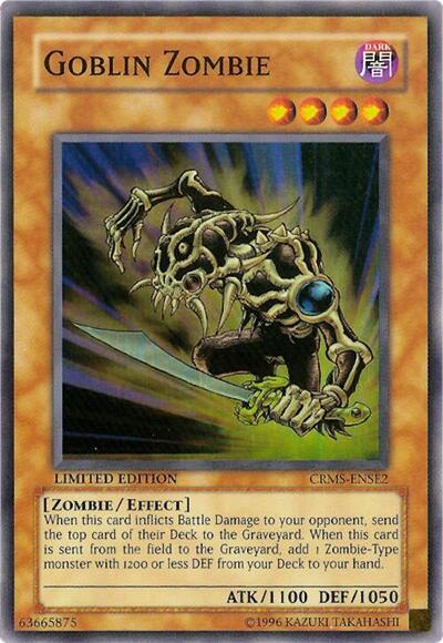 Goblin Zombie (CRMS-ENSE2) [Crimson Crisis]