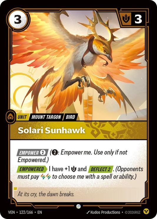 Solari Sunhawk (122/166) [Vendetta]