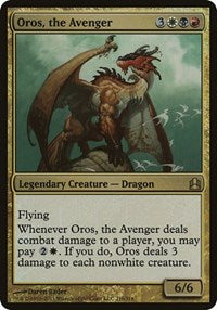 Oros, the Avenger (Commander) (216) [Oversize Cards]