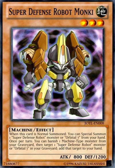 Super Defense Robot Monki (JOTL-EN008) [Judgment of the Light]