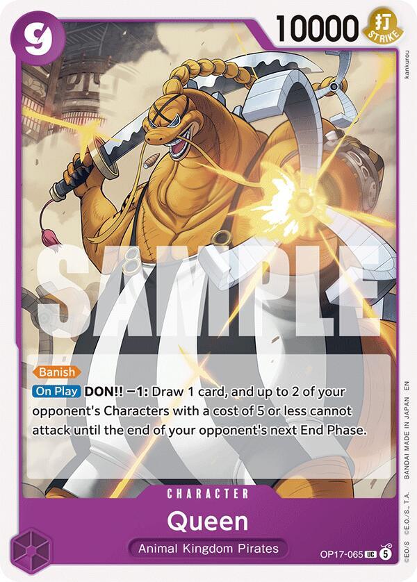 Queen (OP17-065) [The World's Strongest Warriors]
