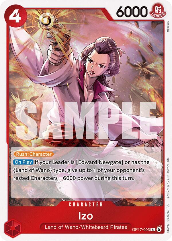 Izo (OP17-003) [The World's Strongest Warriors]