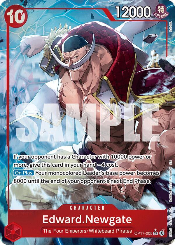 Edward.Newgate (005) (Alternate Art) (OP17-005) [The World's Strongest Warriors]