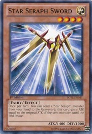Star Seraph Sword (JOTL-EN011) - Judgment of the Light 1st Edition