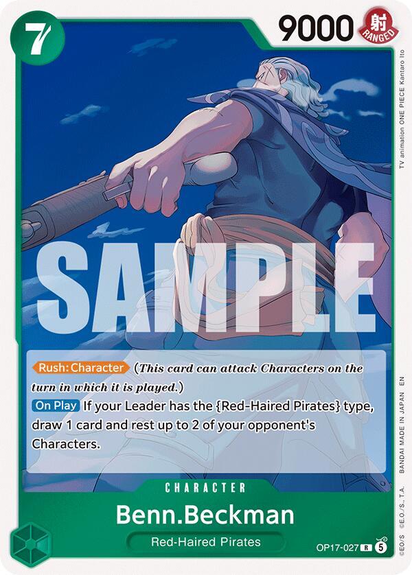 Benn.Beckman (OP17-027) [The World's Strongest Warriors]