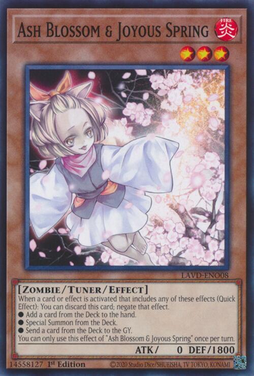 Ash Blossom & Joyous Spring (LAVD-ENO08) (LAVD-ENO08) [Legendary Arc-V Decks]