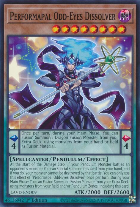 Performapal Odd-Eyes Dissolver (LAVD-ENO09) [Legendary Arc-V Decks]