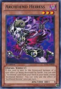 Archfiend Heiress (JOTL-EN029) [Judgment of the Light]