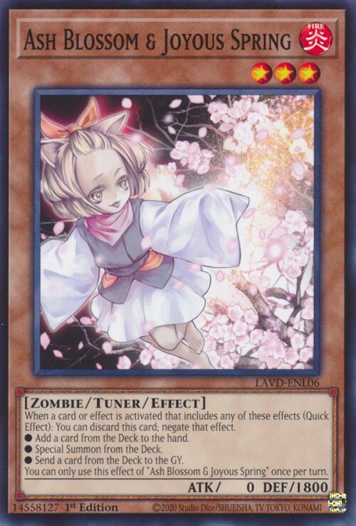 Ash Blossom & Joyous Spring (LAVD-ENL06) (LAVD-ENL06) [Legendary Arc-V Decks]