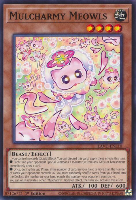 Mulcharmy Meowls (LAVD-ENL10) [Legendary Arc-V Decks]