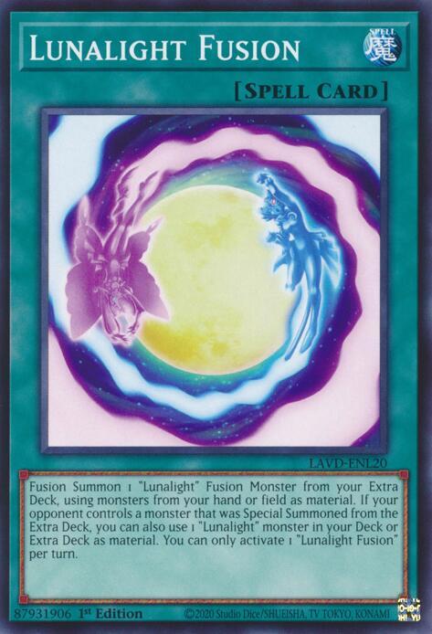 Lunalight Fusion (LAVD-ENL20) [Legendary Arc-V Decks]