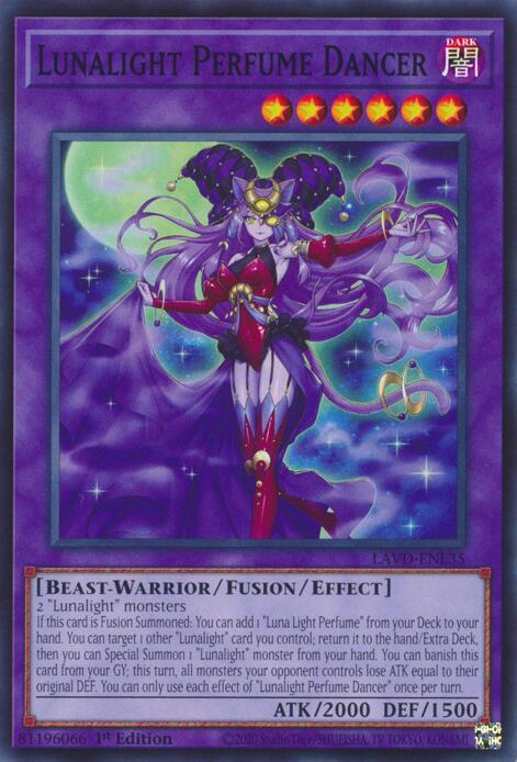 Lunalight Perfume Dancer (LAVD-ENL35) [Legendary Arc-V Decks]