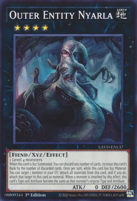 Outer Entity Nyarla (LAVD-ENL37) [Legendary Arc-V Decks]