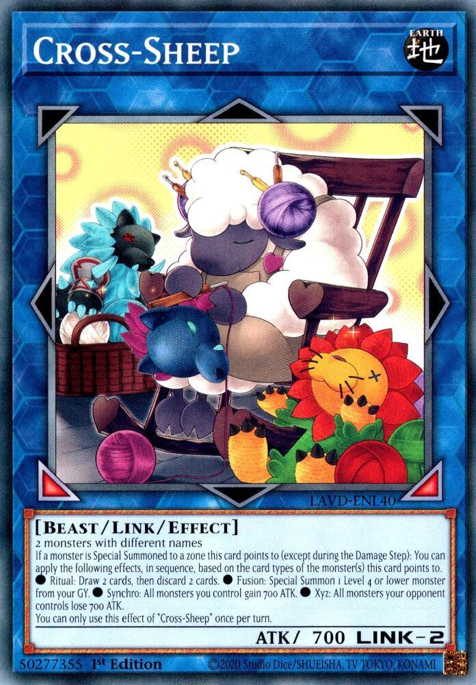 Cross-Sheep (LAVD-ENL40) [Legendary Arc-V Decks]