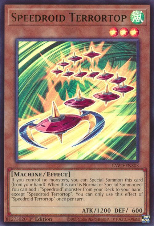 Speedroid Terrortop (UR) (LAVD-ENS03) [Legendary Arc-V Decks]