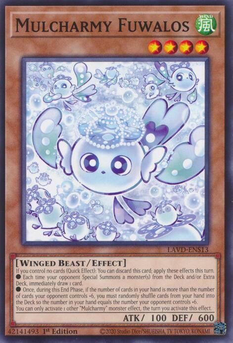 Mulcharmy Fuwalos (LAVD-ENS13) [Legendary Arc-V Decks]