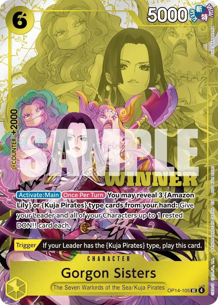 Gorgon Sisters (Winner Pack 2026 Vol. 3) (OP14-105) [One Piece Promotion Cards]