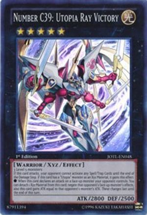 Number C39: Utopia Ray Victory (JOTL-EN048) - Judgment of the Light Unlimited