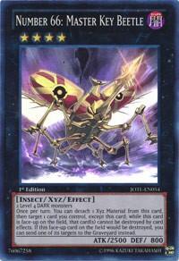 Number 66: Master Key Beetle (JOTL-EN054) [Judgment of the Light]