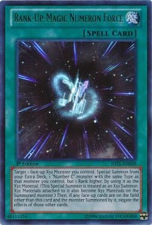 Rank-Up-Magic Numeron Force (JOTL-EN059) - Judgment of the Light Unlimited