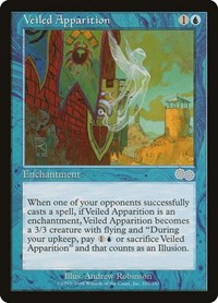 Veiled Apparition (107) [Urza's Saga]