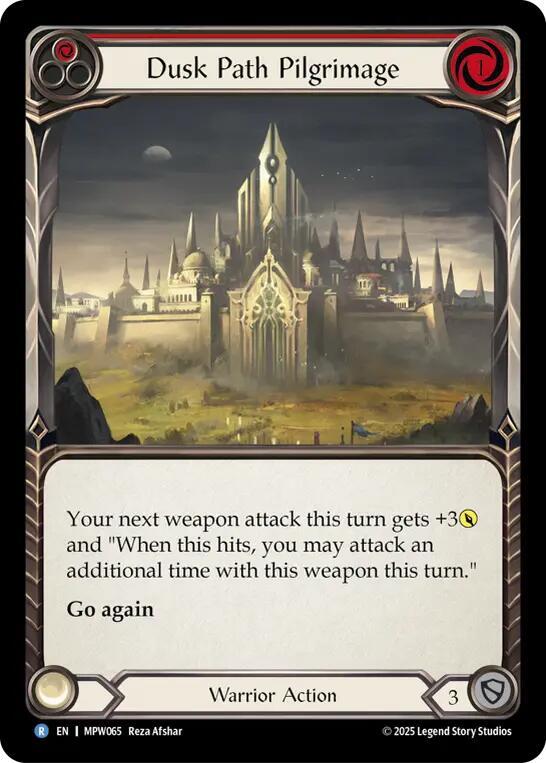 Dusk Path Pilgrimage (Red) (MPW065) [Mastery Pack Warrior]