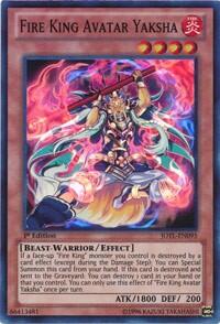 Fire King Avatar Yaksha (JOTL-EN095) [Judgment of the Light]