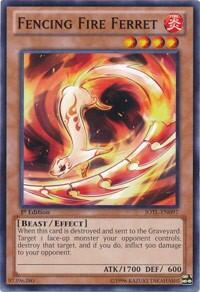 Fencing Fire Ferret (JOTL-EN097) [Judgment of the Light]