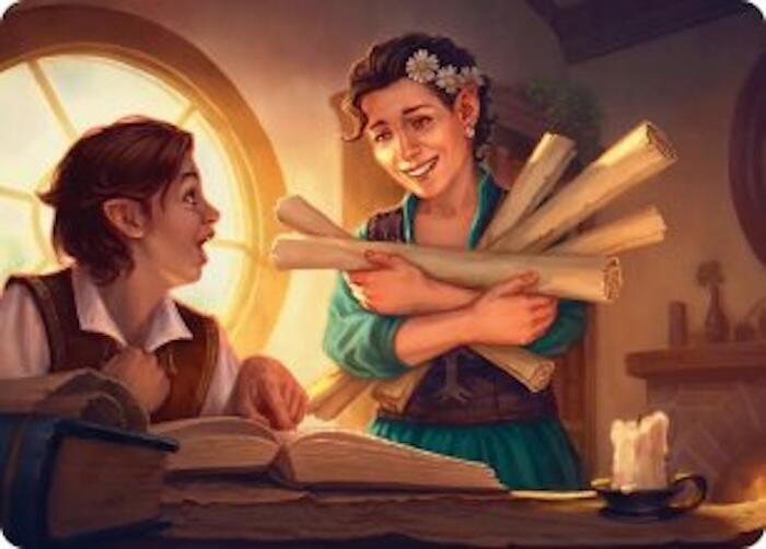 Belladonna Took Art Card (2) [Art Series: The Hobbit]
