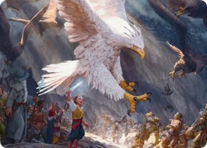 The Eagles Are Coming! Art Card (3) [Art Series: The Hobbit]