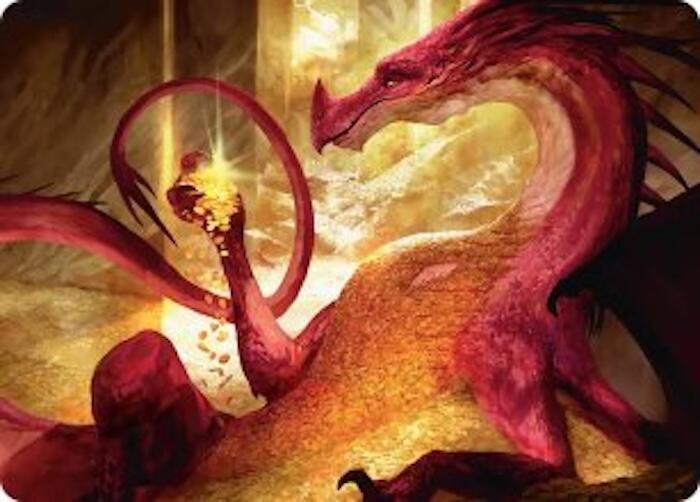 Gleaming Splendor Art Card (4) [Art Series: The Hobbit]