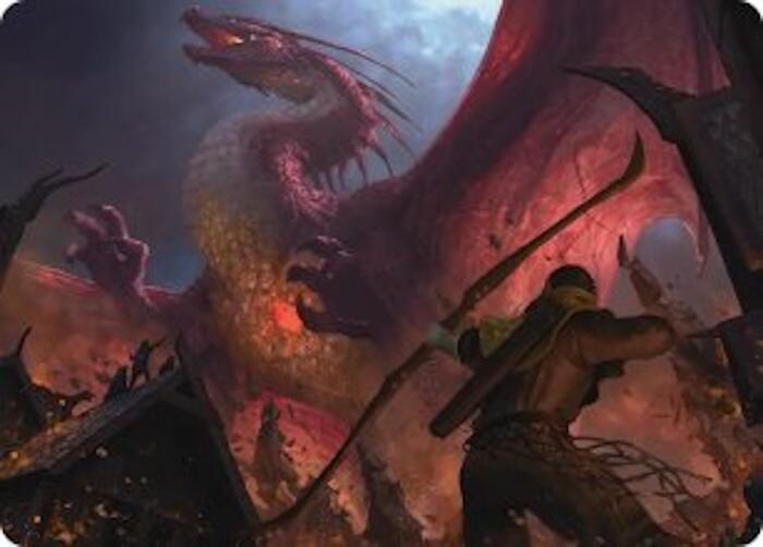 Magnificent End Art Card (5) [Art Series: The Hobbit]