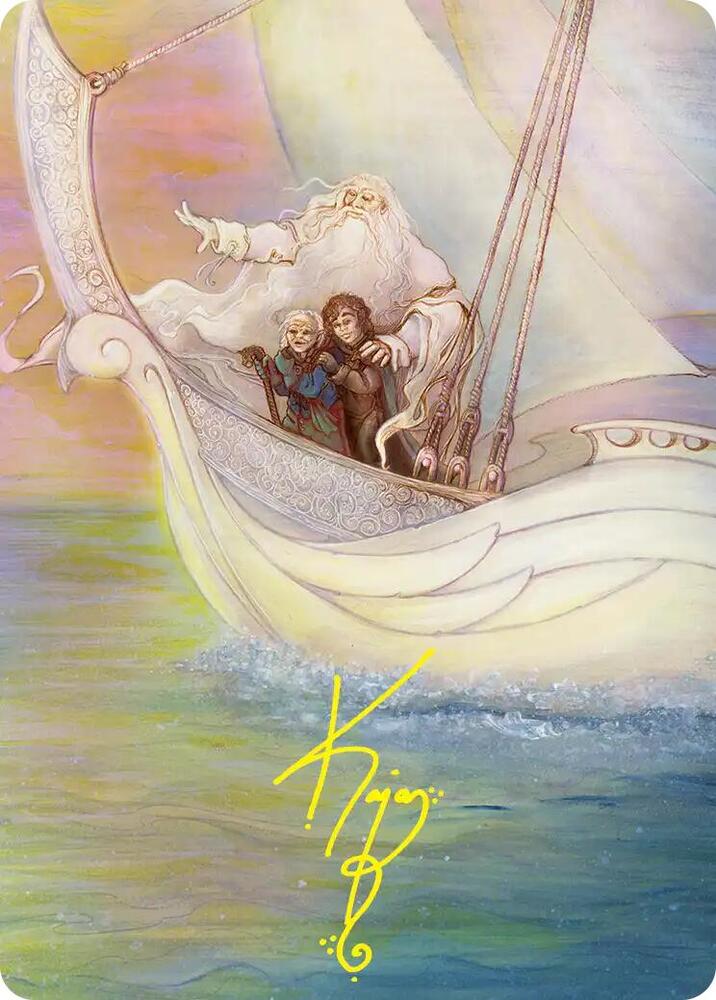 Dawn of a New Age Art Card (Gold-Stamped Signature) (26) [Art Series: The Hobbit]
