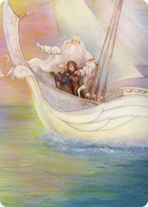 Dawn of a New Age Art Card (26) [Art Series: The Hobbit]