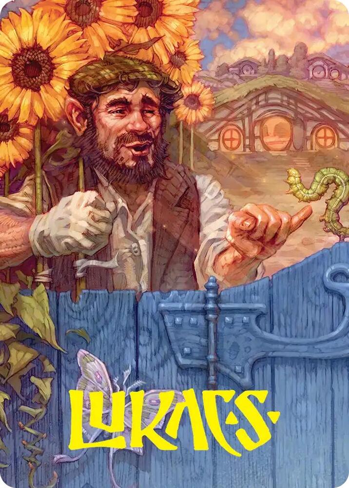 The Gaffer Art Card (Gold-Stamped Signature) (28) [Art Series: The Hobbit]