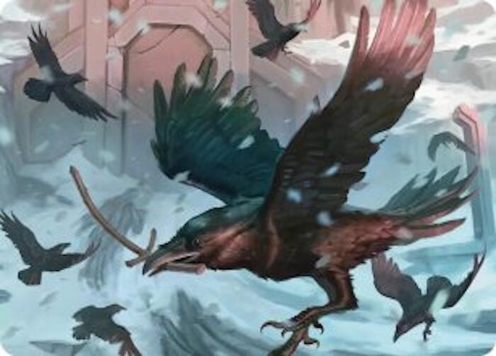 Ravenhill Flock Art Card (11) [Art Series: The Hobbit]